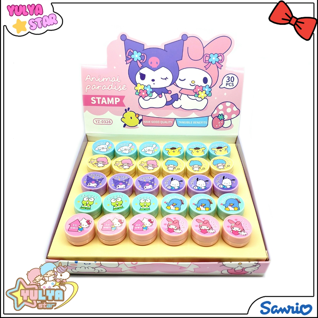 

Stampel Sanrio lucu / Stampel tinta motif sanrio lucu