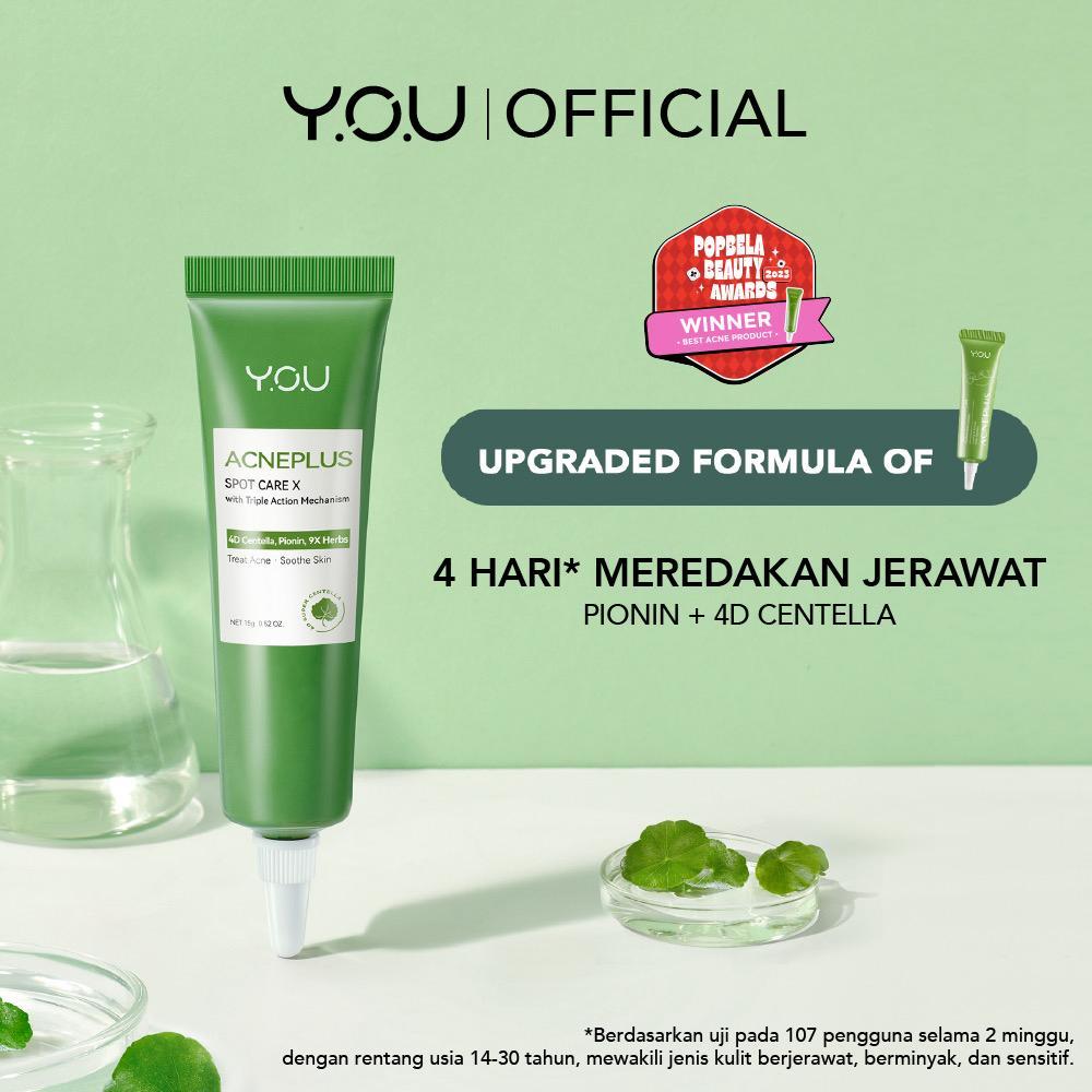 YOU AcnePlus Spot Care X | Obat Totol Jerawat Centella dan Bekas Jerawat | YOU Acne Plus Cica Herbs 