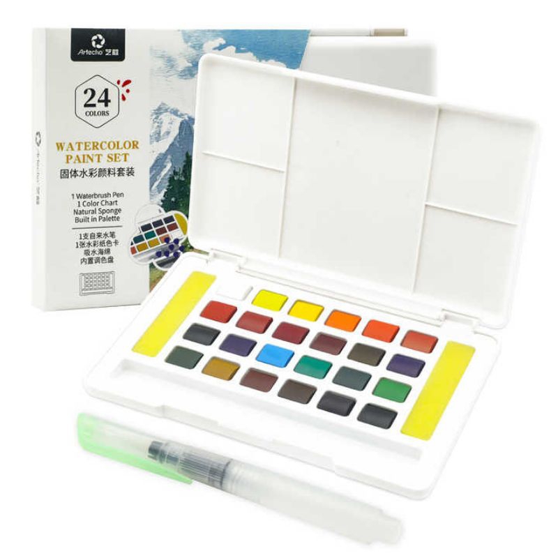 

Artecho Watercolour Paint Set 12colors 24colors 36colors