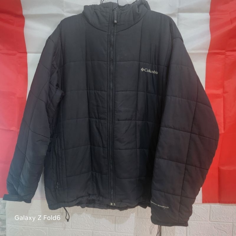 Jaket Columbia Omni Shield bulang tipis jumbo