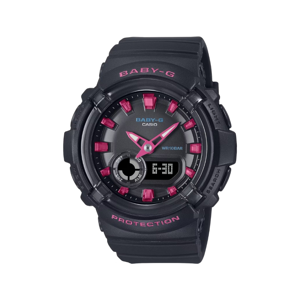 Casio Baby-G Jam Tangan Wanita dengan format Analog Digital BGA-280DN-1ADR