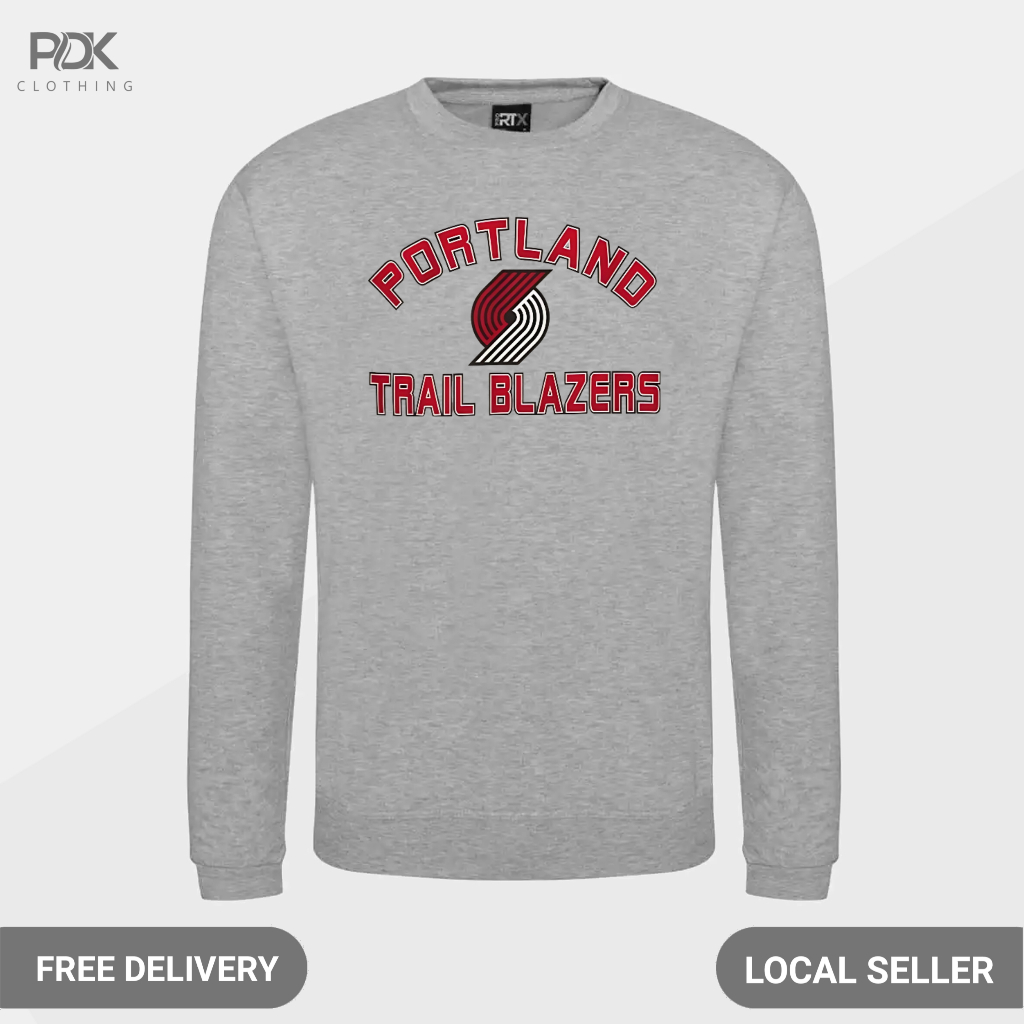 Sweater Basic Hoodie Basketball Portland Trail Blazers Youth Boys