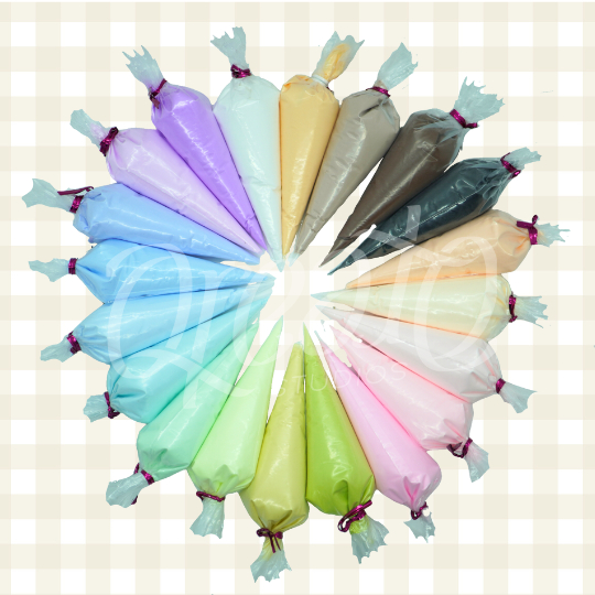Deco Cream 60gr Pastel Collection D2 | Glue Fake Whip Cream | QREATESTUDIOS