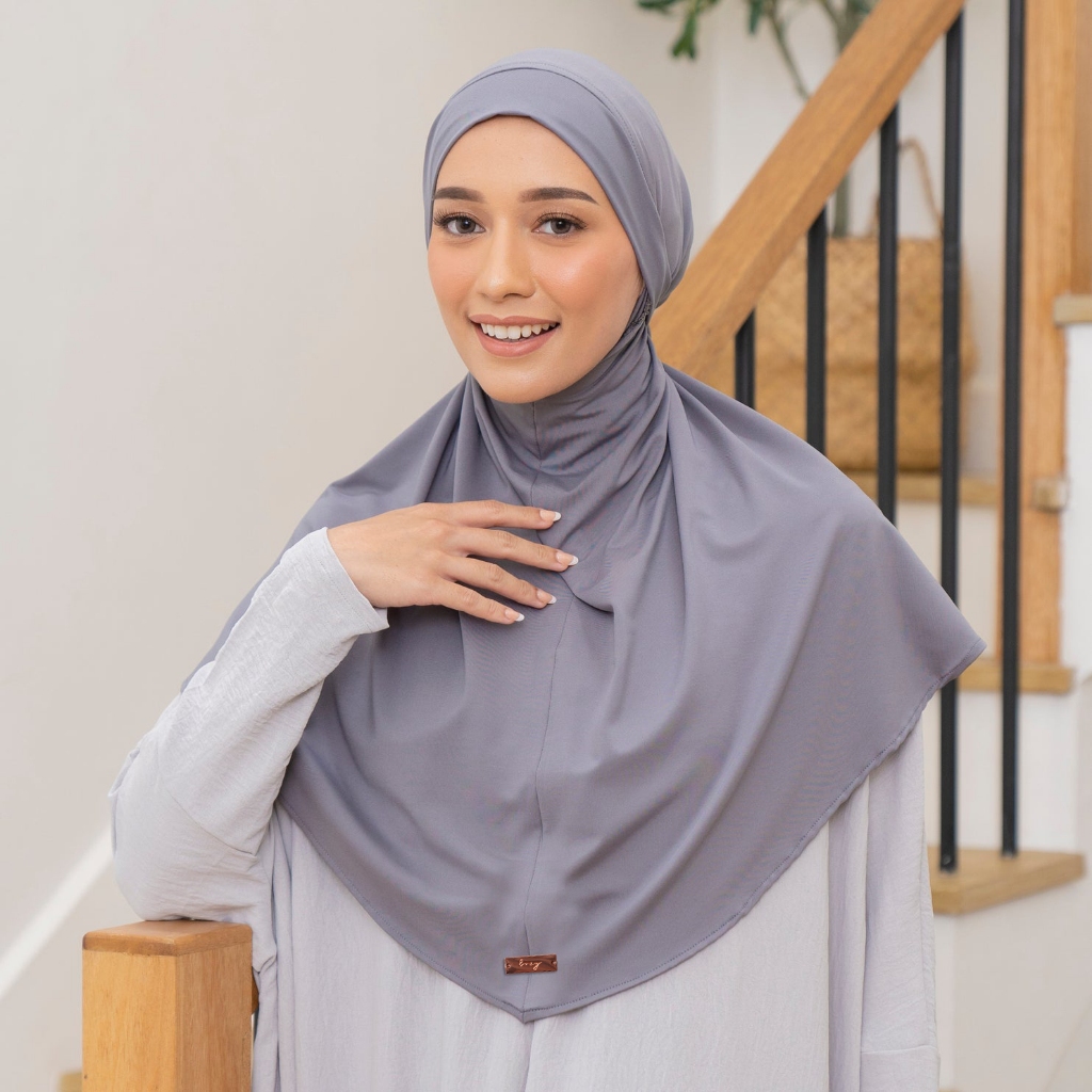 Lozy Hijab - Wafa Instan (French Khimar Instan)
