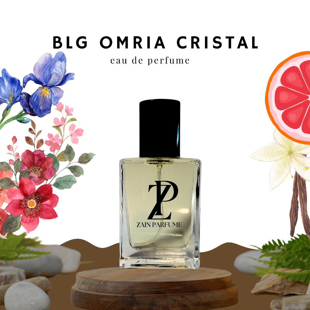 Bulgari Omnia Cristal Style | Wangi Fresh & Elegan | Aroma Premium Tahan Lama | untuk Aktivitas Hari
