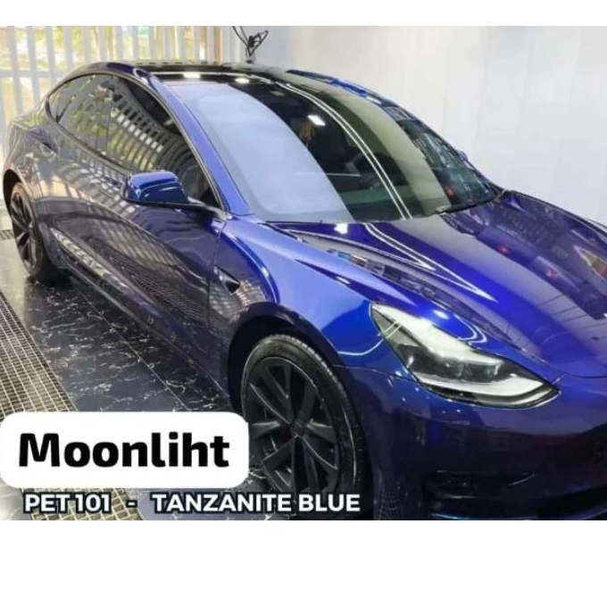 STIKER MOBIL MOONLIGHT BLUE LEMBAYUNG 152-STIKER MOBIL LEMBAYUNG MOBIL-SKOTLER HITAM LEMBAYUNG