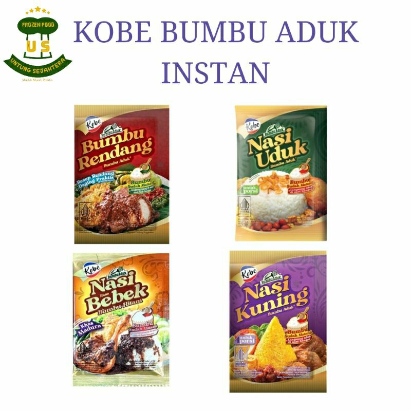 

Kobe Bumbu Nasi Aduk Instan Bumbu Instan Nasi Aduk Kobe Nasi Aduk Nasi Kuning Nasi Bebek Nasi Uduk Bumbu Nasi Rendang Bumbu Nasi Uduk