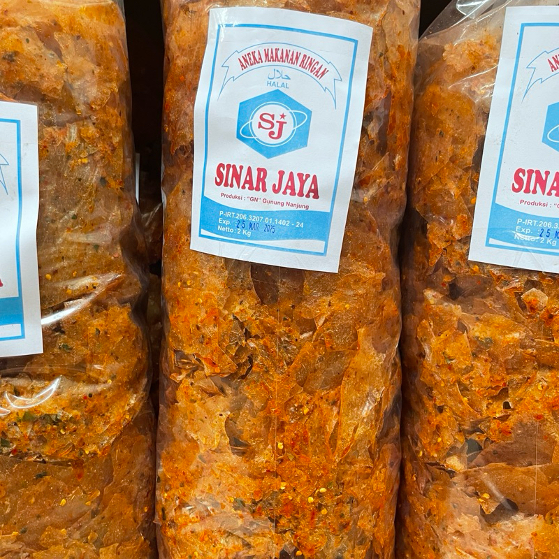 

keripik kaca pedas gurih 250