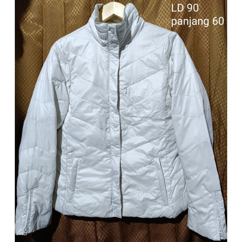 jaket gelembung puffer putih jaket gunung putih jaket puffer waterproof putih jaket gelembung putih 