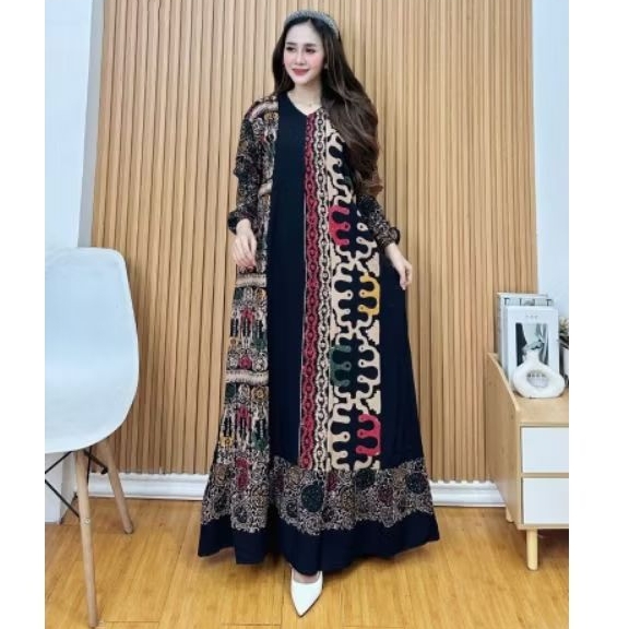 [BISA COD] GAMIS RAYON PREMIUM / GAMIS TIE DYE KEKINIAN / DRESS MUSLIM / BAJU GAMIS / GAMIS BUSUI / 