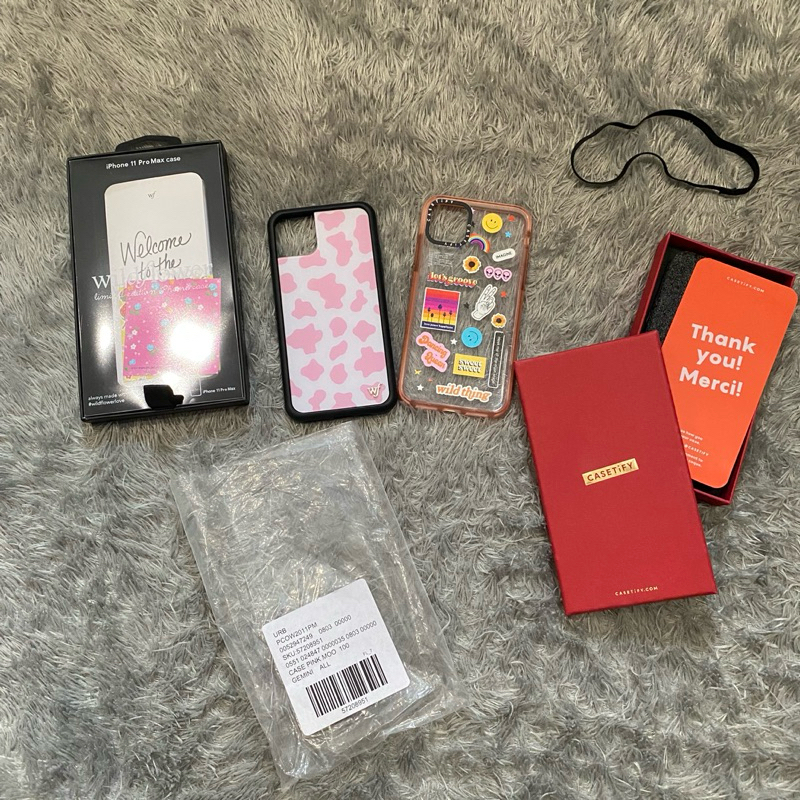 CASE CASING CASETIFY WILDFLOWER ORIGINAL 100% PRELOVED IPHONE 11 PRO MAX