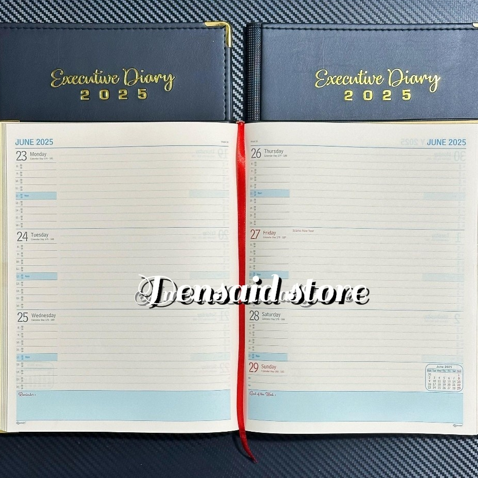 

BUKU AGENDA EXECUTIVE DIARI 2025 { +PEN }