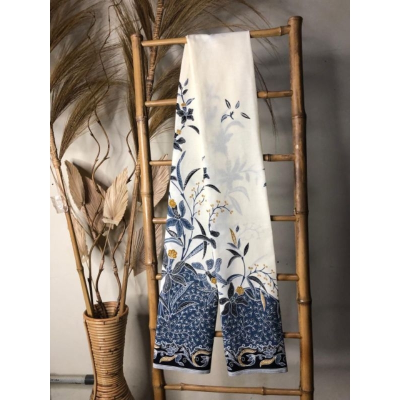 Selendang Batik Katun Primissima Panjang 160 cm Lebar 15 cm