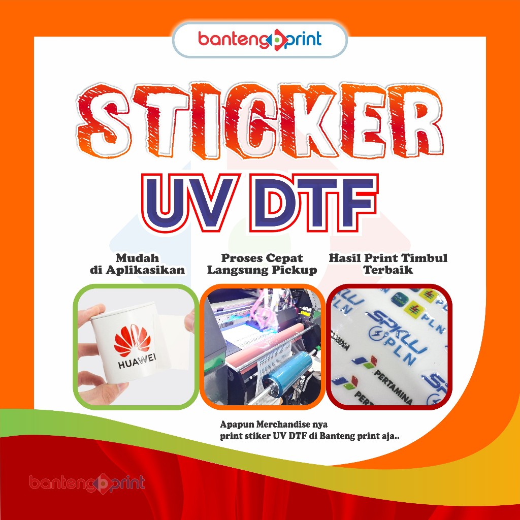 

STICKER UV DTF | Stiker Timbul | Cetak Stiker UV DTF