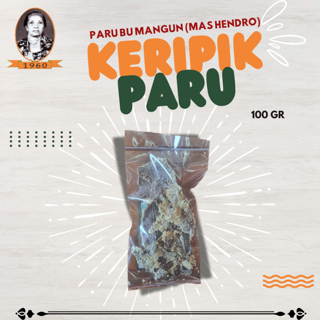 

Piscoklegit_ Bu Mangun Keripik Paru Tepung Tipis (100Gr & 250Gr)