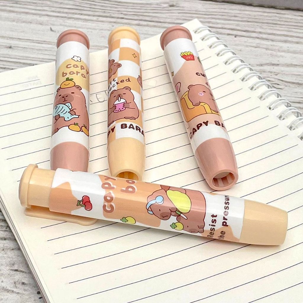 

Hapusan/Penghapus/Setip/Eraser Cetek Depressible Capybara Cokelat Lucu Unik Hadiah Souvenir Anak Anak Hadiah Dewasa