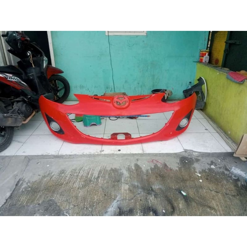bemper depan Mazda 2 tipe s