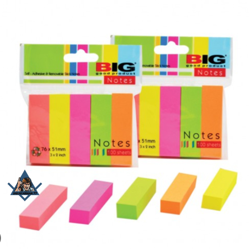 

Sticky Note Pembatas Buku, Memo, dll 4 Warna (100 sheets)