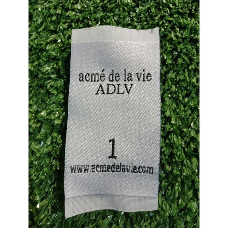 ADLV WOVEN LABEL TAG ADEL WOVEN LABEL ( 1pcs)