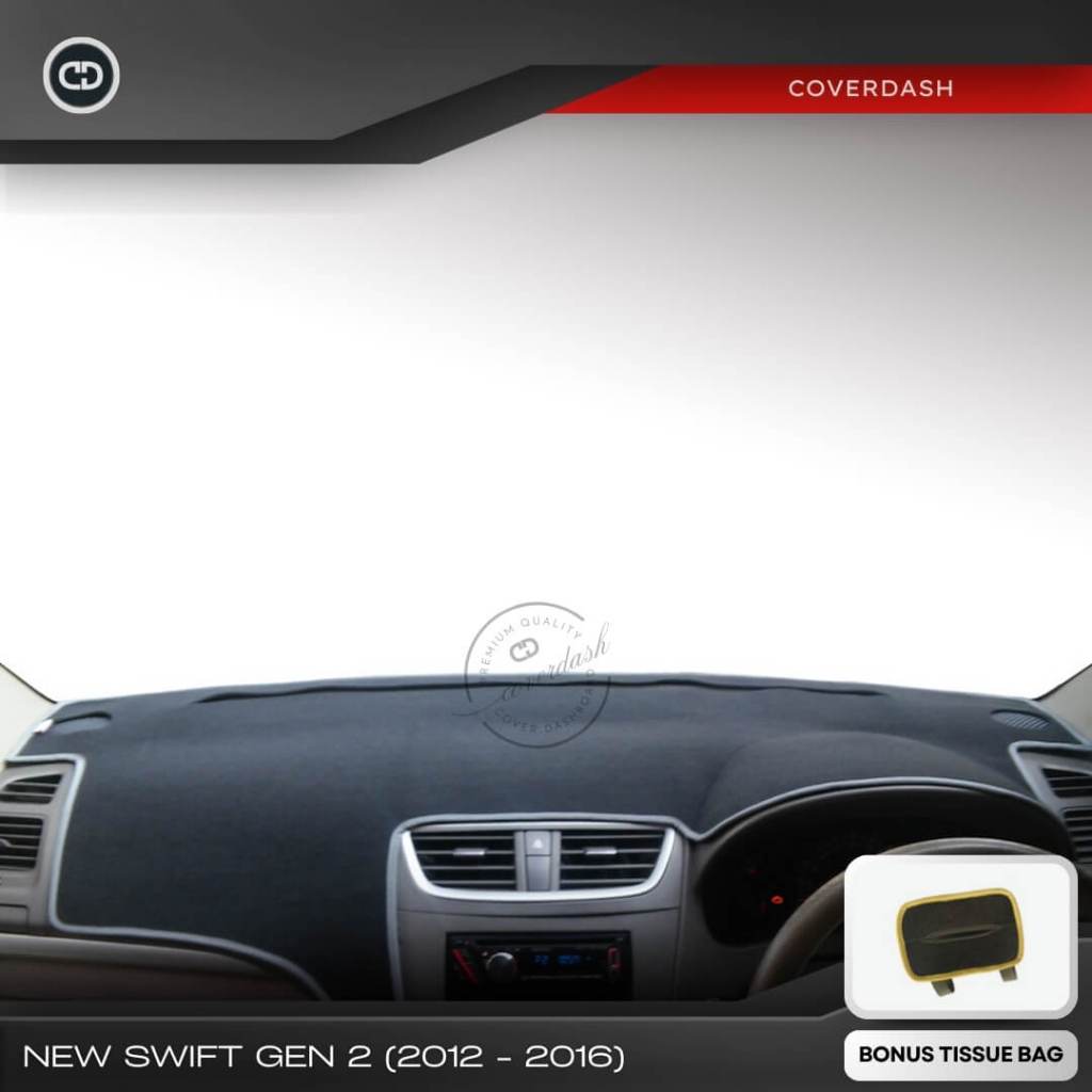 Alas Penutup Cover Pelindung Dashboard Mobil Suzuki New Swift Gen 2 (2012 - 2016) Aksesoris Karpet D