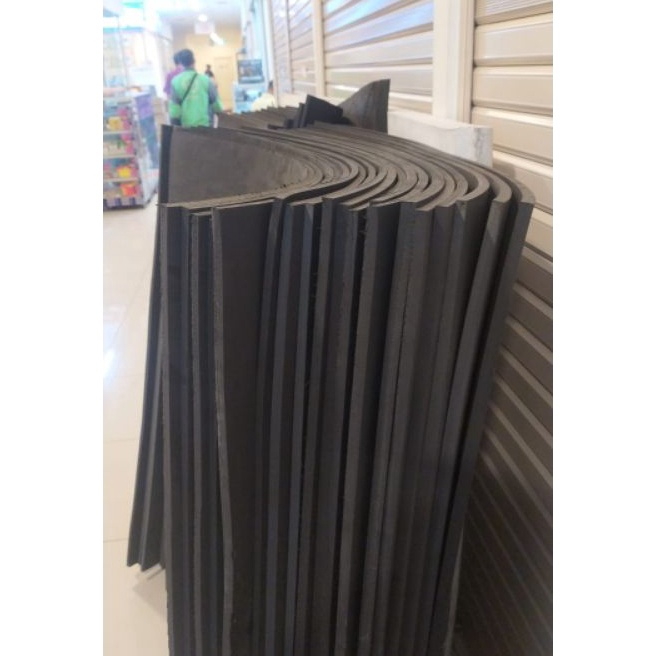 Istimewa Spon Eva hitamSponge busa ati tebel 1mm x 12cm x 1mtr