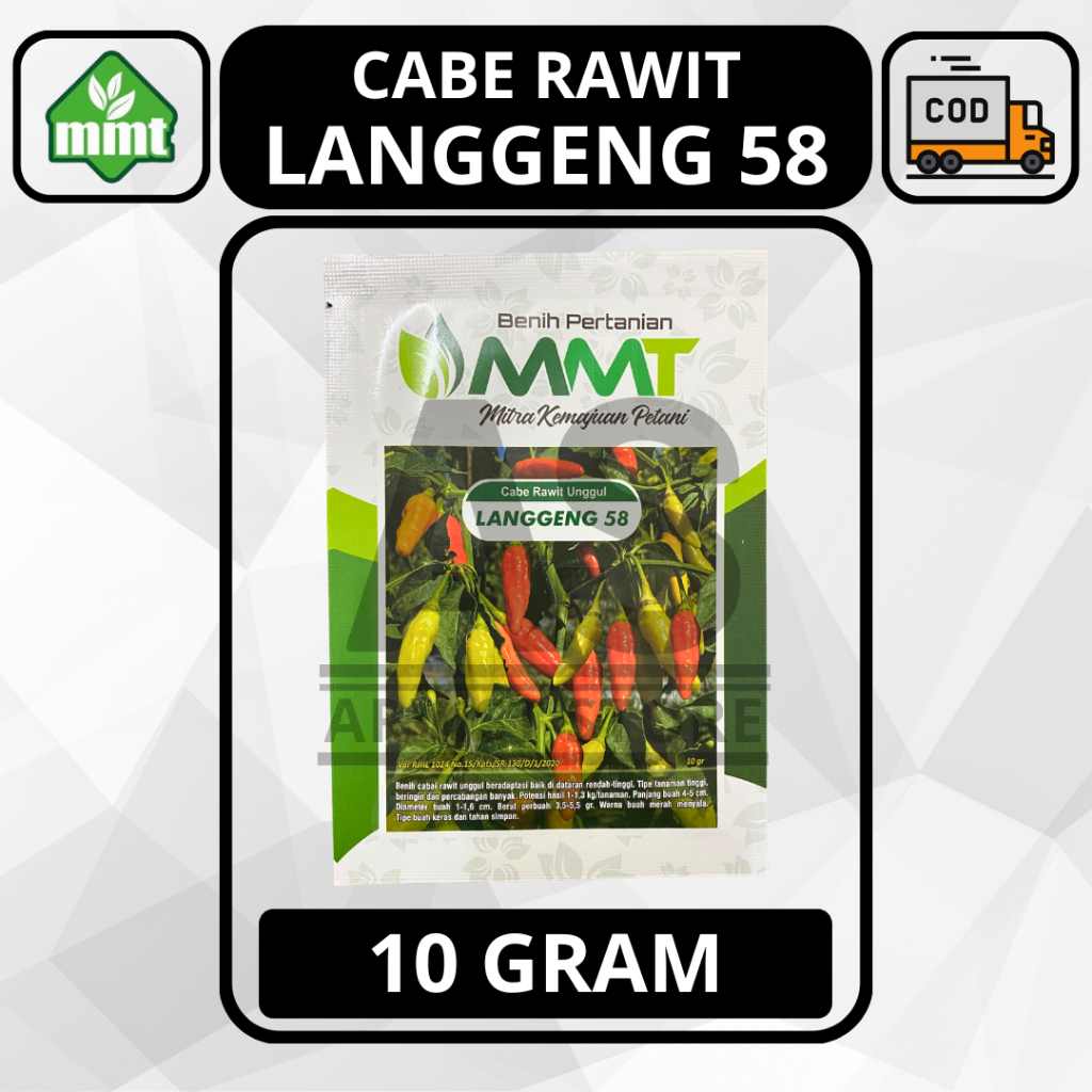 Benih Cabe Rawit LANGGENG 58 10 Gram Benih Merdeka Tani