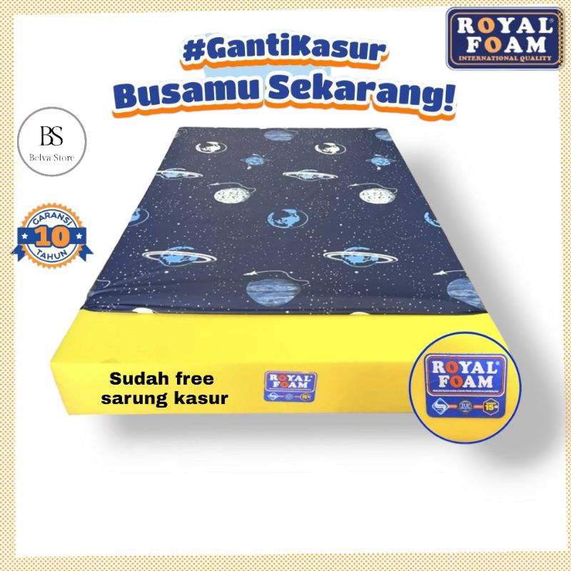 KASUR BUSA ROYAL FOAM 90X200 SUPER YELLOW KASUR SPON