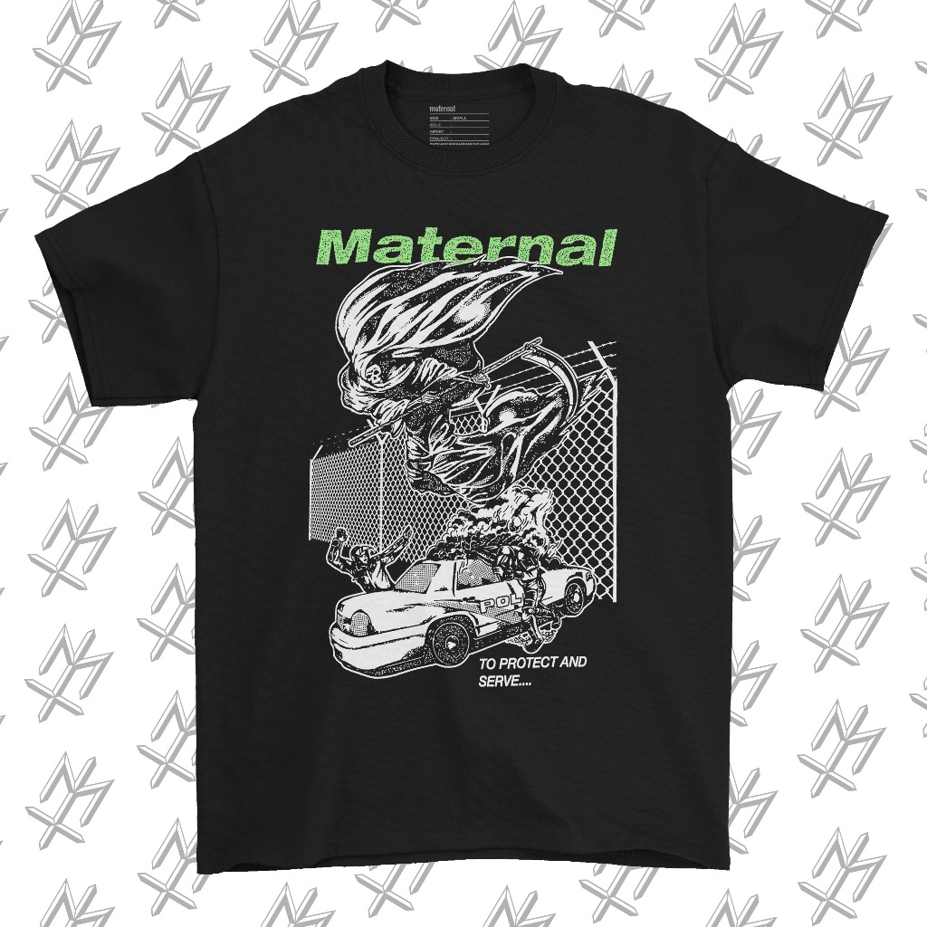 [ HOT ] MATERNAL DISASTER | PROVE | CRAWLING TERROR | TSHIRT | KAOS BAND | KAOS METAL | BAJU PUNK | 