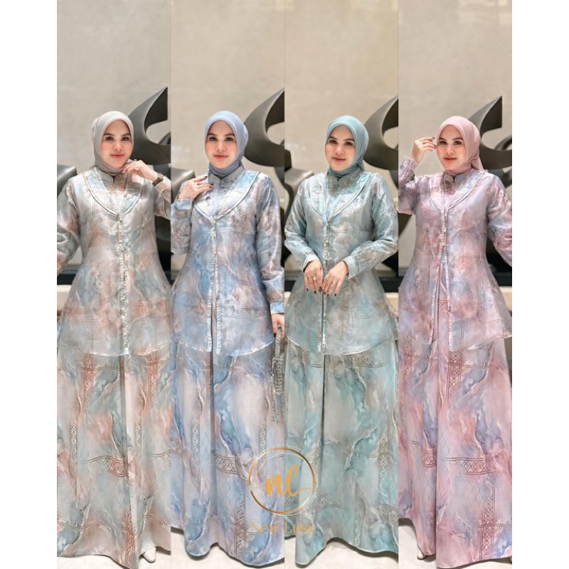 Azizah dress terbaru new lusy