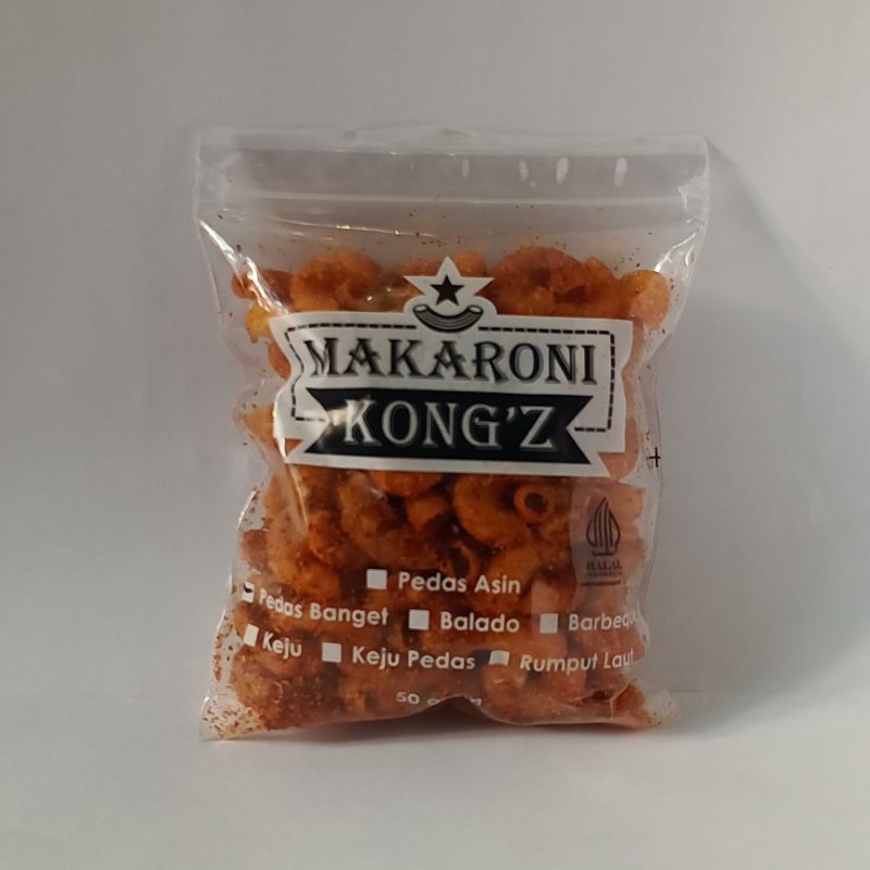 

Makaroni Kong'Z Pedas Banget 50gr