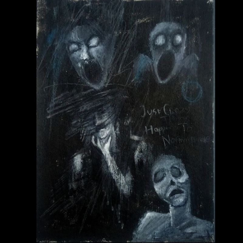 

Abstrak on Paper; Darkness inside my mind