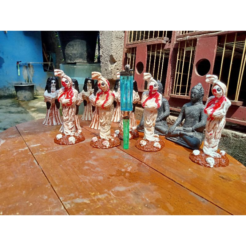 hiasan aquarium, hiasan bonsai, pocong