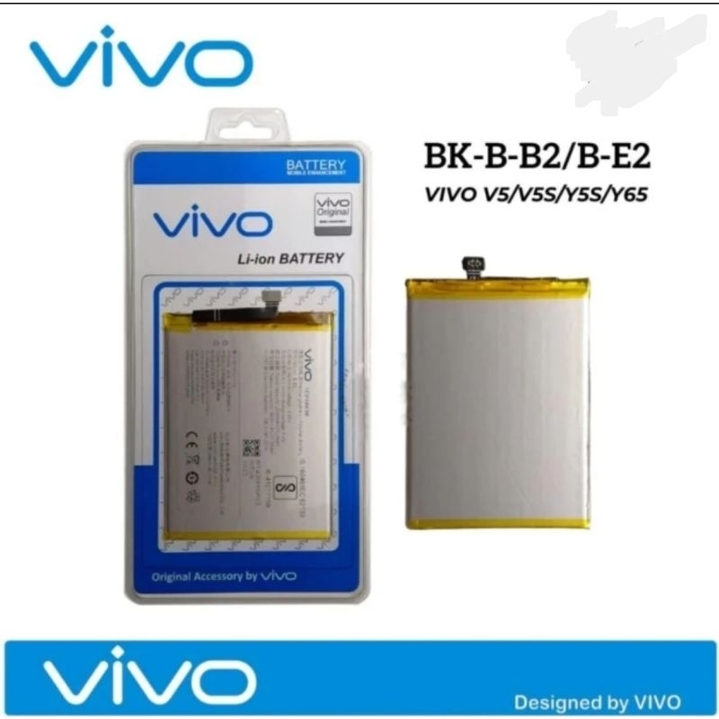 Baterai Batre HP VIVO V5 1601 ORIGINAL 100% B-B2 || Batu Battery Batrei Batere Batrai Tanam HP VIVO 
