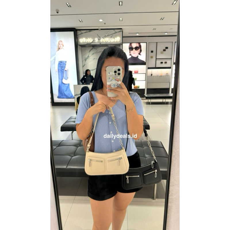 #2-20160180 Chain Strap - Jast[p] CK ORIGINAL COUNTER SHOULDER BAG TAS STORE AUTHENTIC ASLI MALL STR