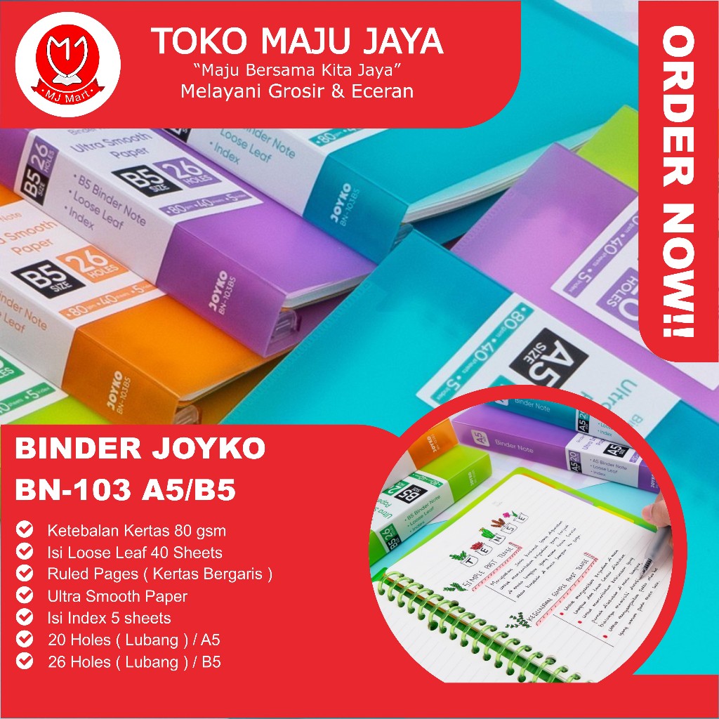 

BINDER JOYKO BN-103 B5 (Lusin)