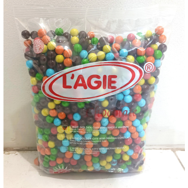 

LAGIE GOLDEN CITY MINI WARNA WARNI KILOAN REPACK 100GR