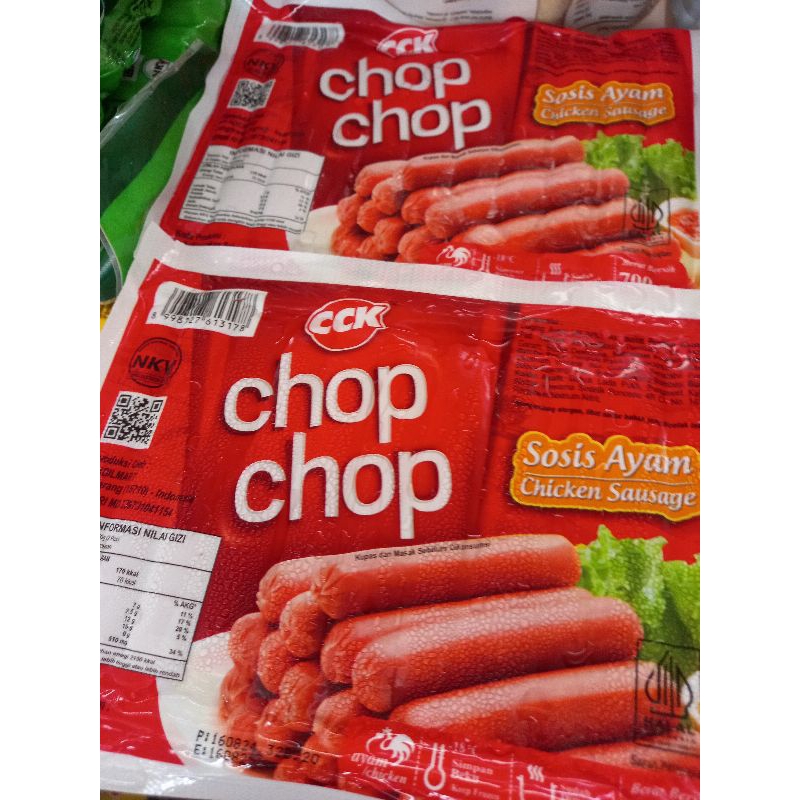 

sosis ayam chop chop