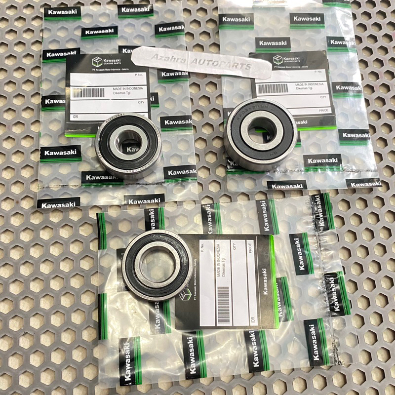 Laher Bearing Roda belakang 6202-6302 plus Bering nap gir 6004 Ninja RR Ninja S R
