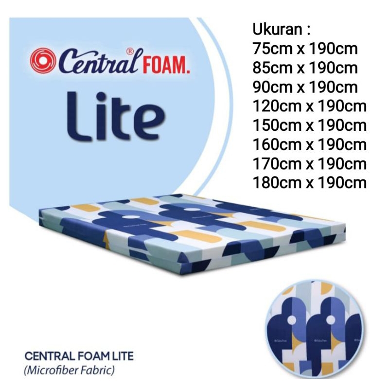 Kasur Busa Central Foam Lite D13 Busa Yellow Tebal 11cm