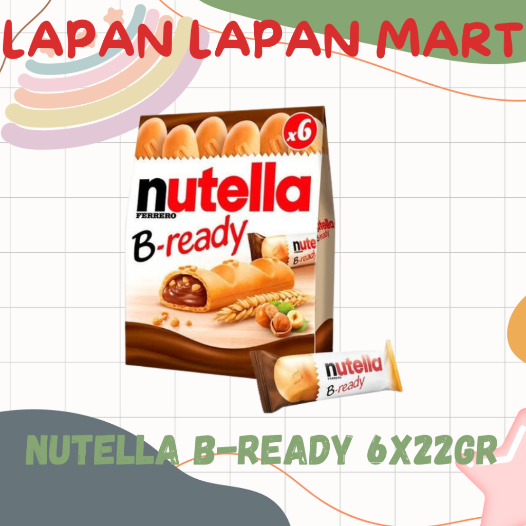 

Nutella B-Ready 6 x 22gr