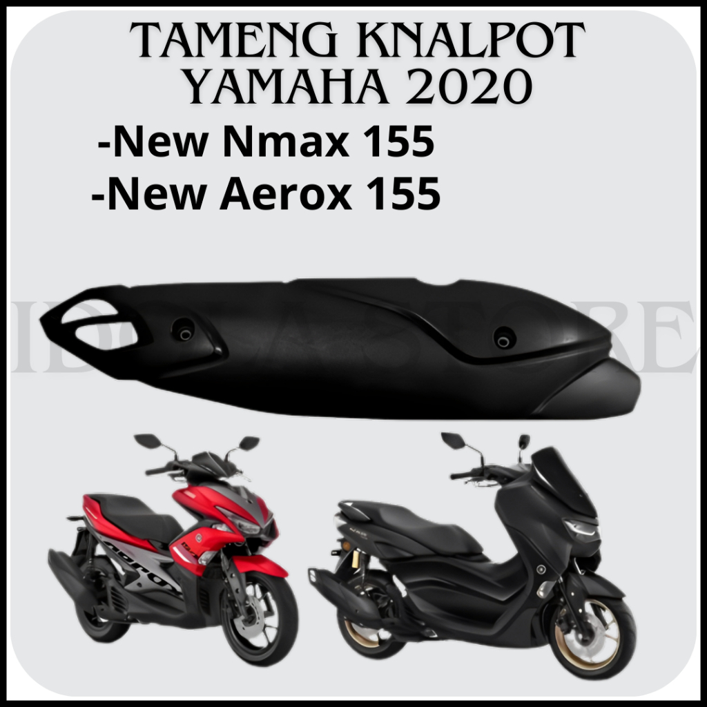 Cover Knalpot / Tameng Knalpot Nmax Abs Connected/Aerox 155 Abs Connected 2020 Accesories Motor