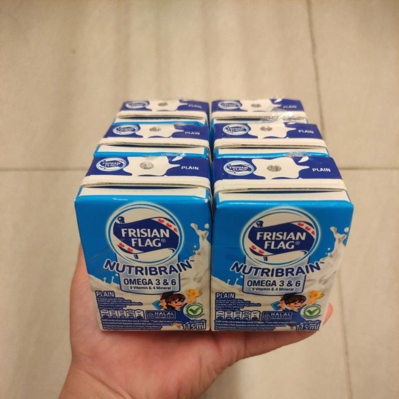 

FRISIAN FLAG NUTRIBRAIN JUNIO SUSU UHT PLAIN (6pcs x 115ml)