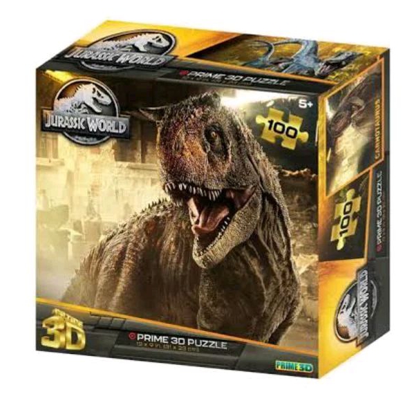 Prime 3D Puzzle Jurassic World - Carnotaurus Jigsaw Puzzle 100pcs