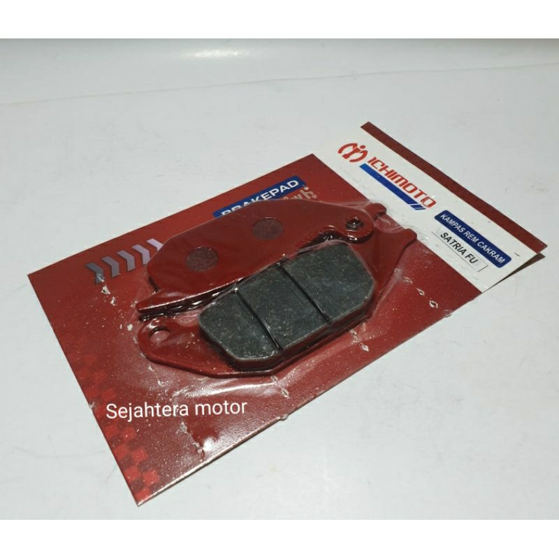 Kampas Rem Cakram/Dispad/Pad set asli ICHIMOTO untuk motor SATRIA FU 150