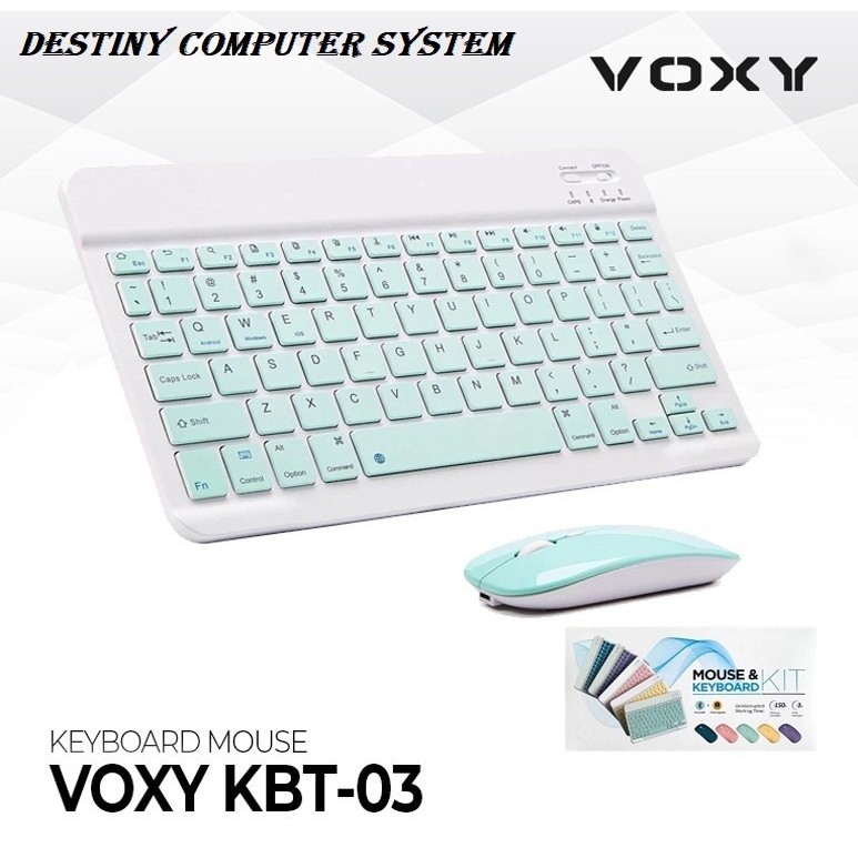 Keyboard Mini + Mouse Bluetooth Voxy KBT-03