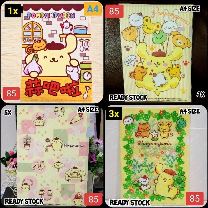 

Map / Folder File Dokumen Size A4 Sanrio Karakter Pompompurin