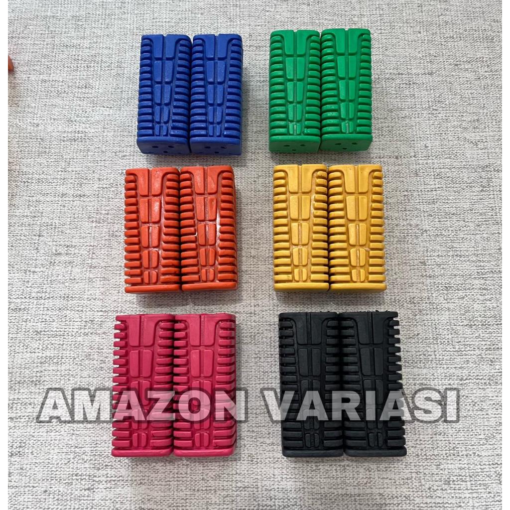 FOOTSTEP KARET DEPAN STEP PIJAKAN KAKI DEPAN WARNA VARIASI UNIVERSAL