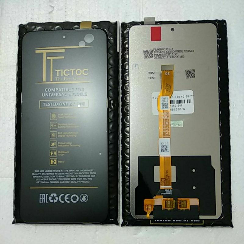 Lcd Touchscreen Vivo Y36 / Iqoo Z7X TICTOC