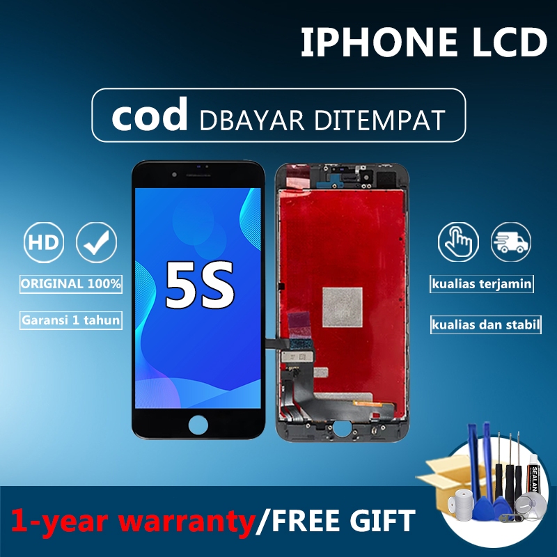 {ORIGINAL} LCD iphone 5s Fullset Touchscreen Original HD