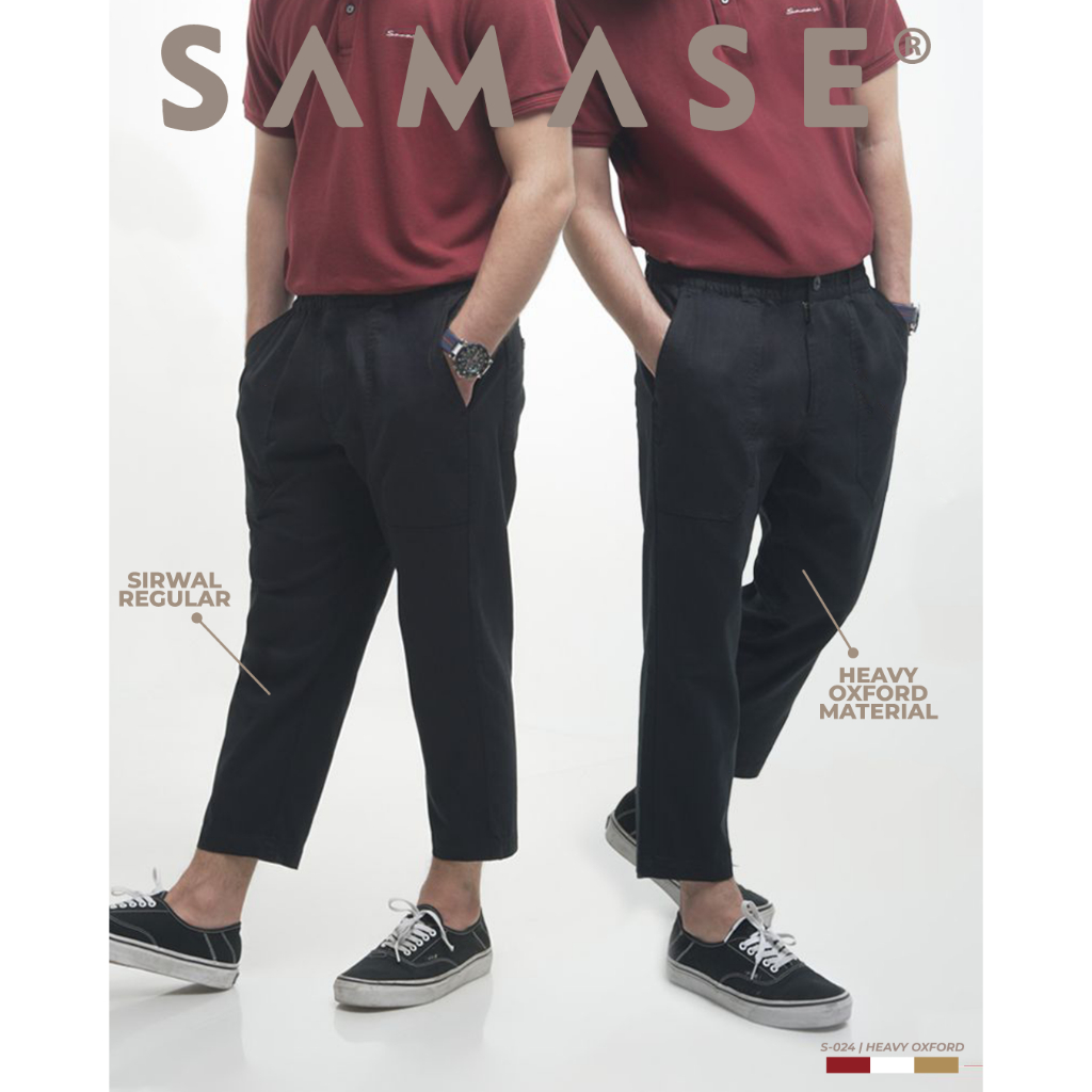 Samase Sirwal Reguler S024 Limited Edition Reguler Size dan Big Size